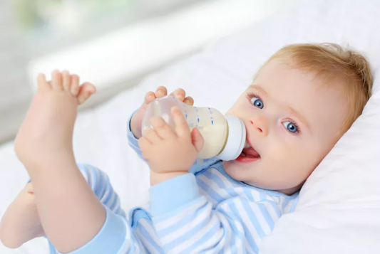 When to drop the bedtime milk feed for a baby or toddler