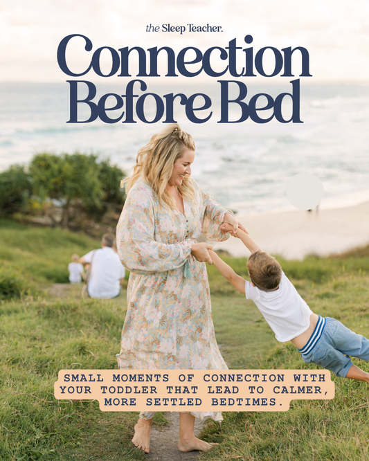 Toddler Connection Before Bedtime